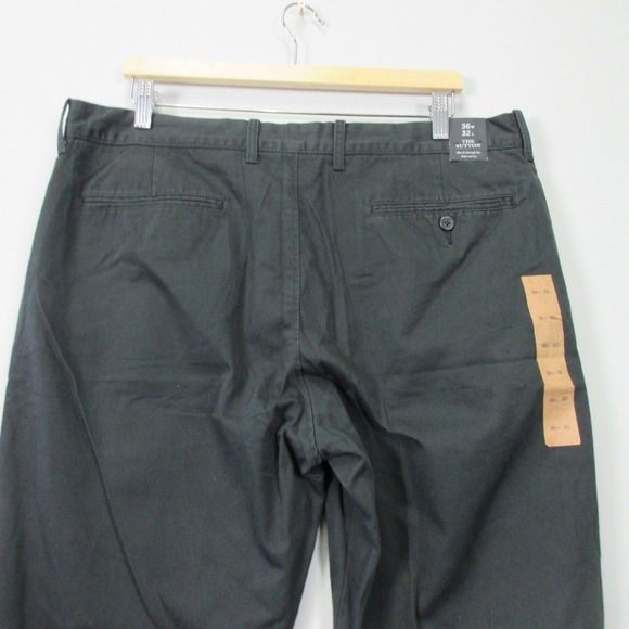 J.Crew The Sutton Chino Pants Men 36X32 Grey 100% Cotton Slim Fit Casual 550 - Picture 9 of 13